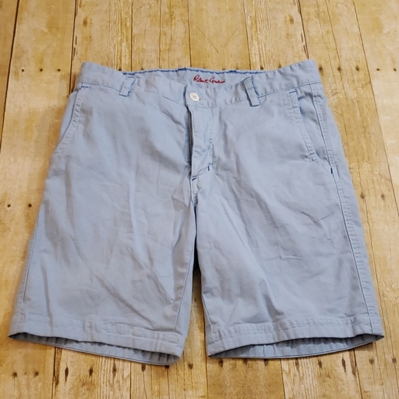 Robert Graham Other - Robert Graham Shorts Flat Front Blue Dress Golf 32